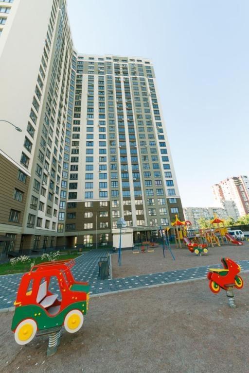 Видовая На 25 Этаже Kiev Eksteriør billede